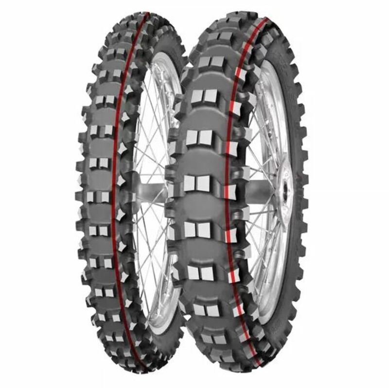 MITAS Tyre TERRA FORCE-MX SM 90/90-21 NHS 54M TT SOFT TO MEDIUM RED YELLOW