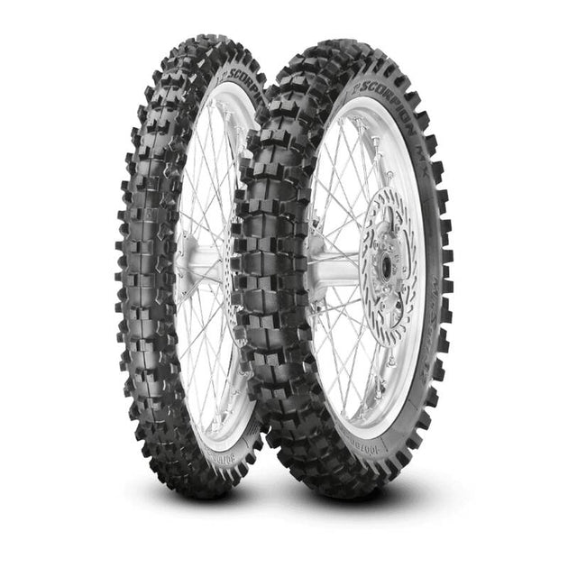 PIRELLI Tyre SCORPION MX32 MID SOFT (F) Stadium 80/100-21 M/C 51M MST TT